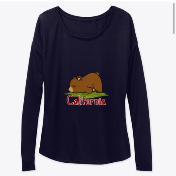 State of California flowy long sleeve tee - Picture 5 of 6